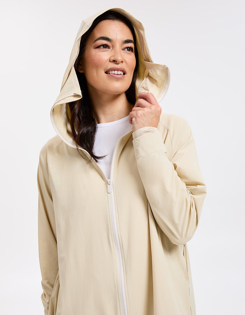 Everlight Loose Fit Long Jacket UPF 50+ | Women's Sun Protective Jacket