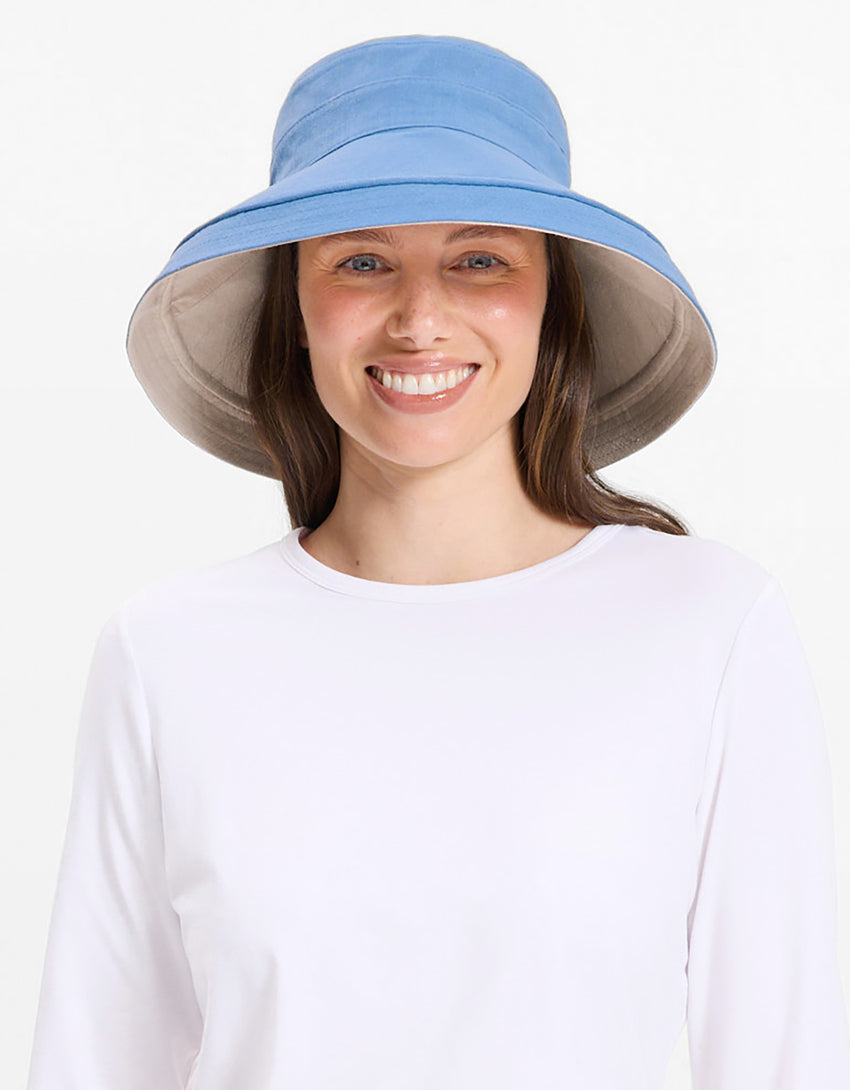 Sun Protective Wide Brim UPF 50+ Holiday Sun Hat For Women