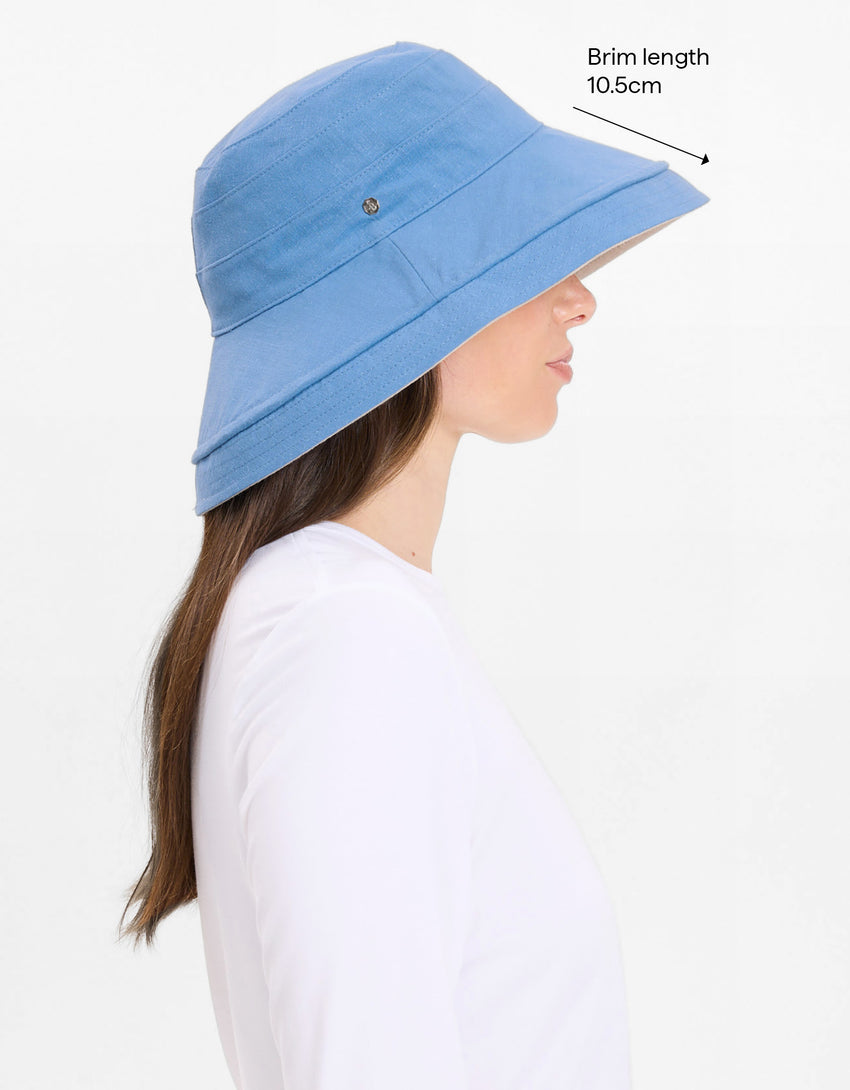 Sun Protective Wide Brim UPF 50+ Holiday Sun Hat For Women