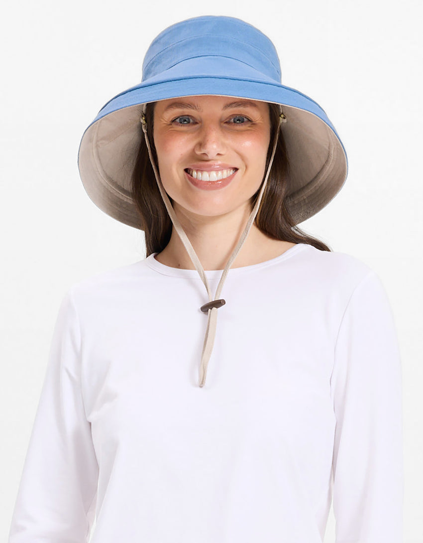 Sun Protective Wide Brim UPF 50+ Holiday Sun Hat For Women