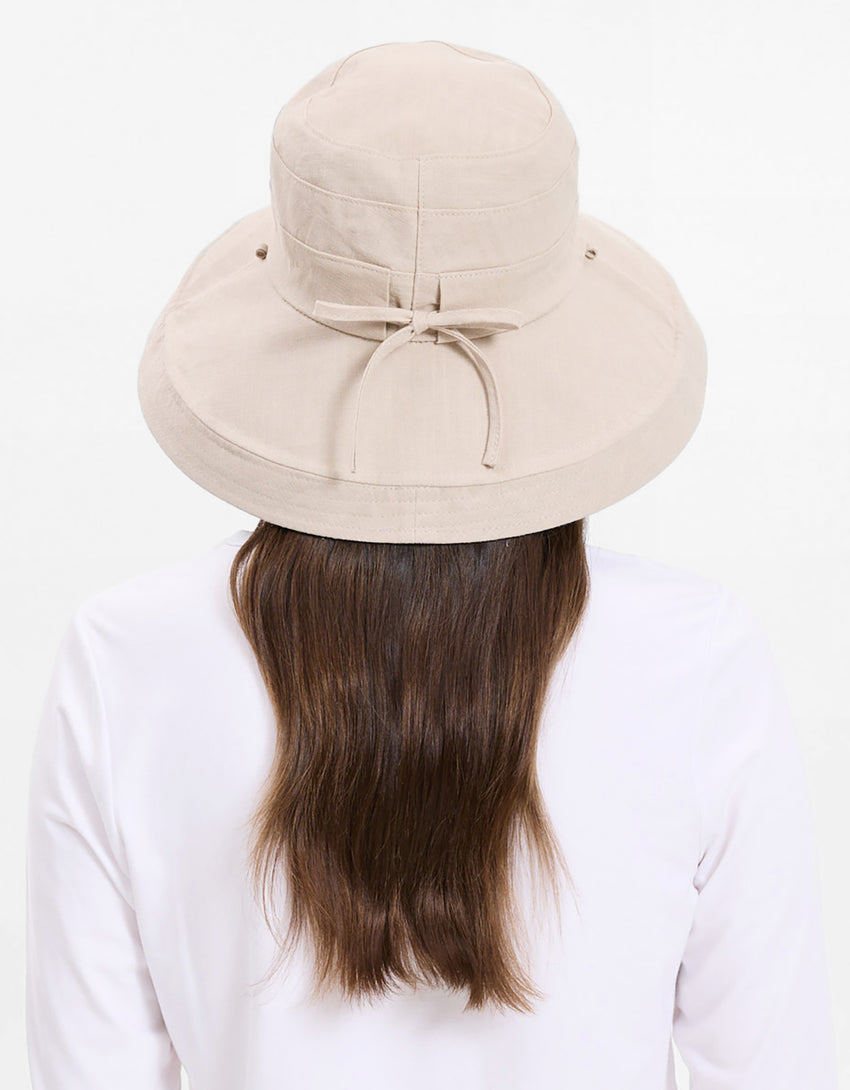 Sun Protective Wide Brim UPF 50+ Holiday Sun Hat For Women