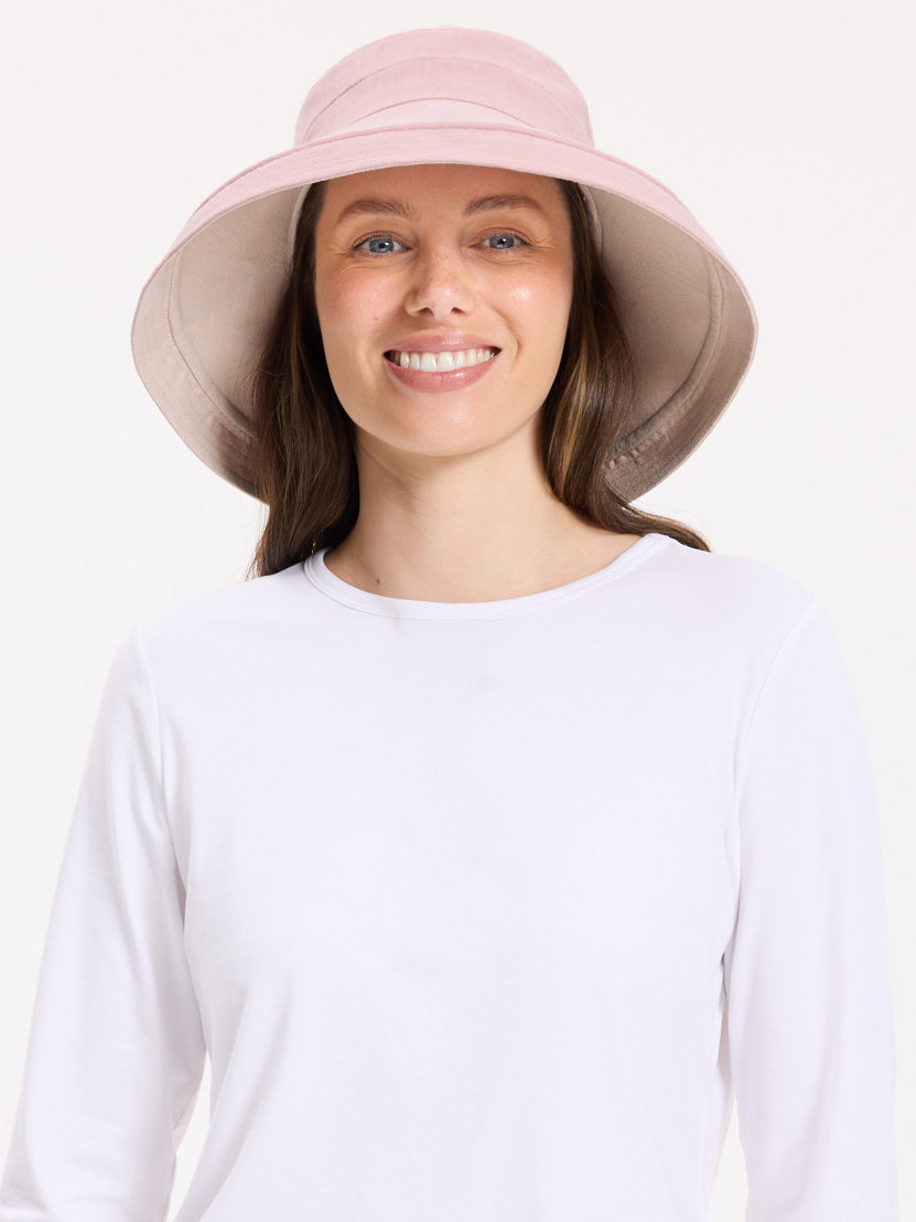 Sun Protective Wide Brim UPF 50+ Holiday Sun Hat For Women