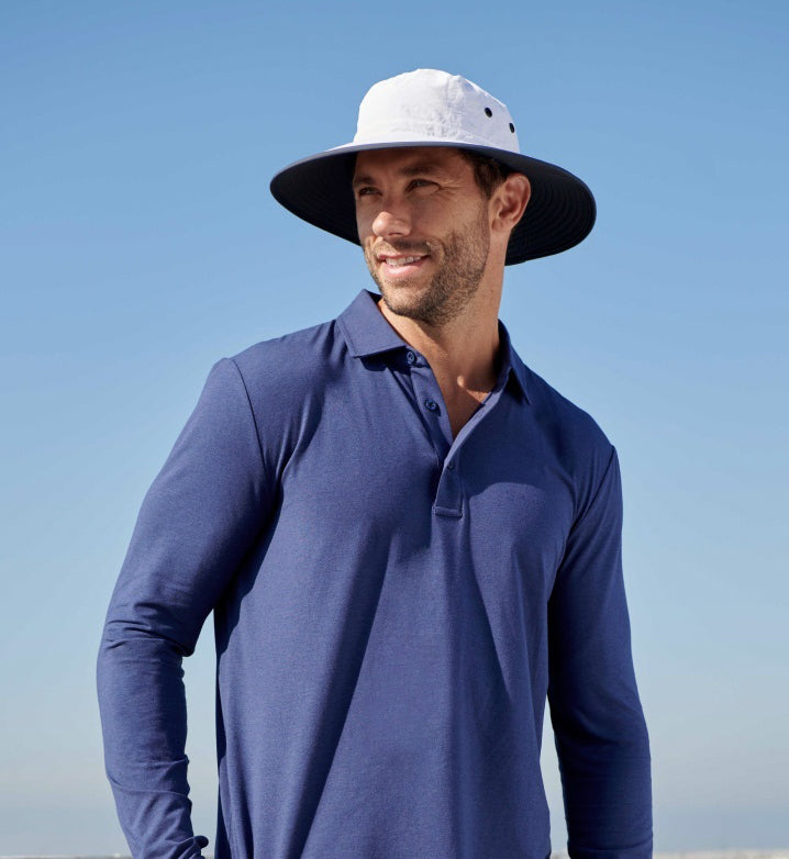 Men wearing UPF 50+ Sun Hat