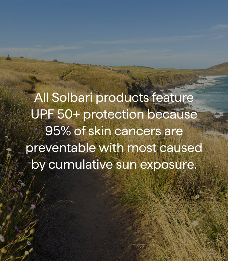 Solbari feature SPF 50+