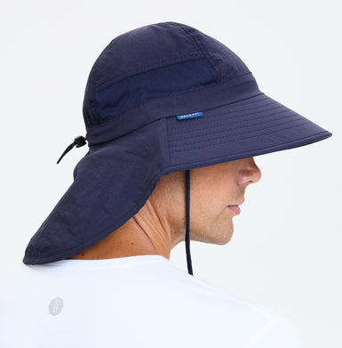 Trekker Sun Hat with a 3.25" brim and 6.75" flap