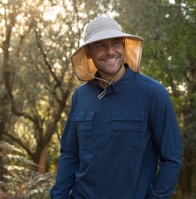 Outback Travel Sun Hat designed for the harsh Australian sun