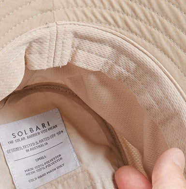 Everyday Broad Brim Sun Hat with moisture-wicking sweatband 