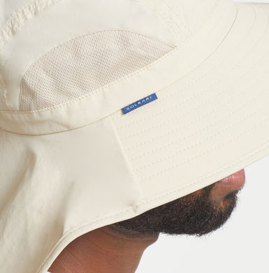 Outback Travel Sun Hat with mesh side panels to improve airflow