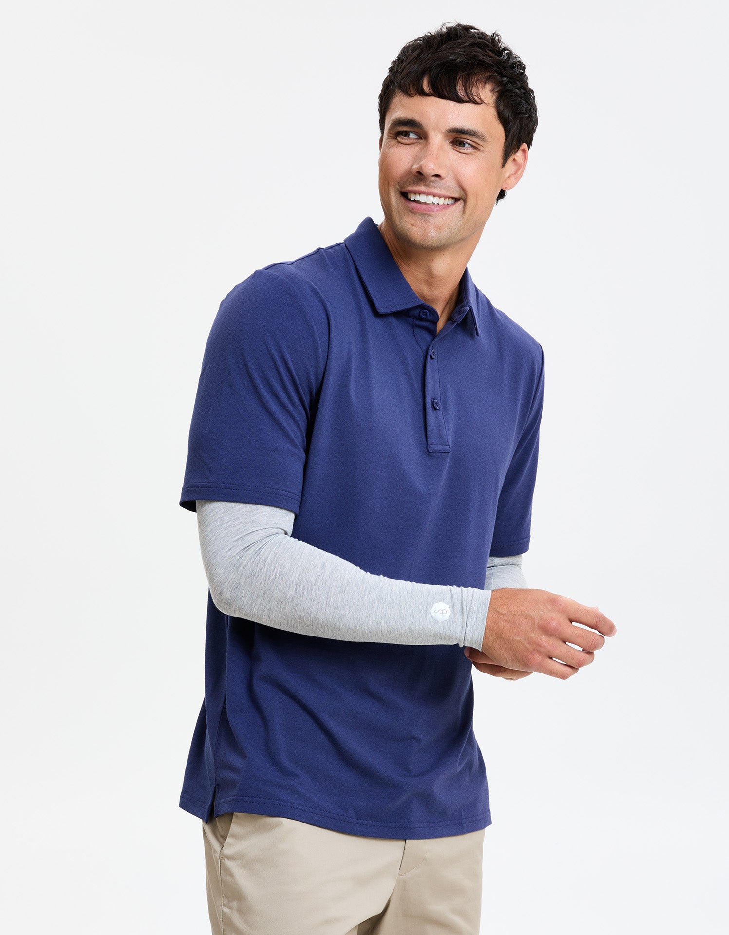 Light Grey Marle,No Thumbholes