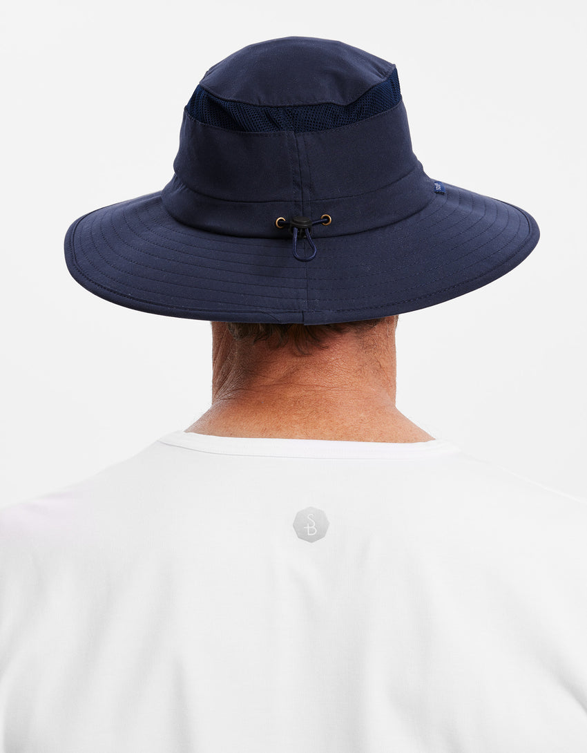 Everyday Broad Brim Sun Hat With Pocket for Men | UPF 50+ Sun Hat