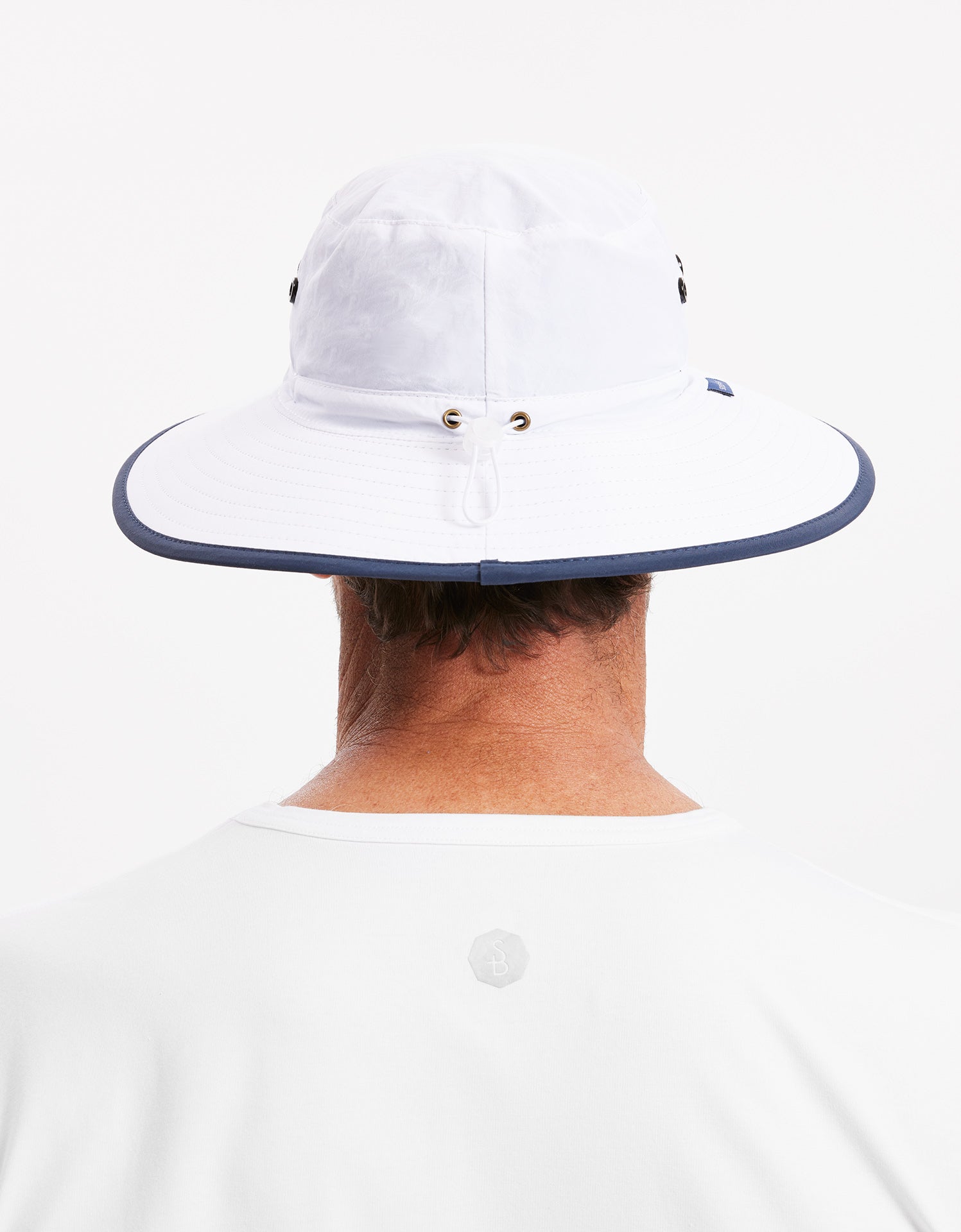 White / Navy