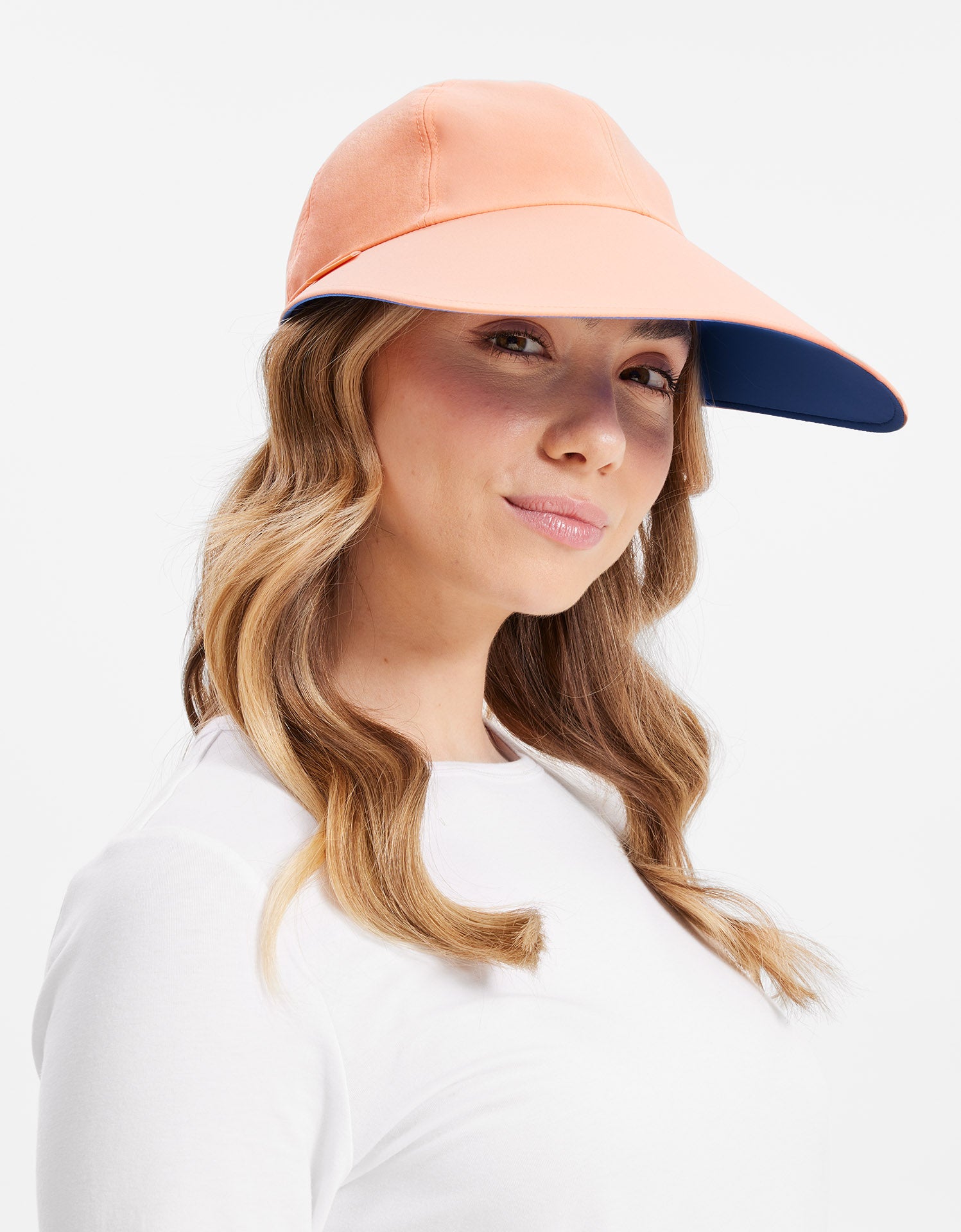 Summer Peach / Electric Blue