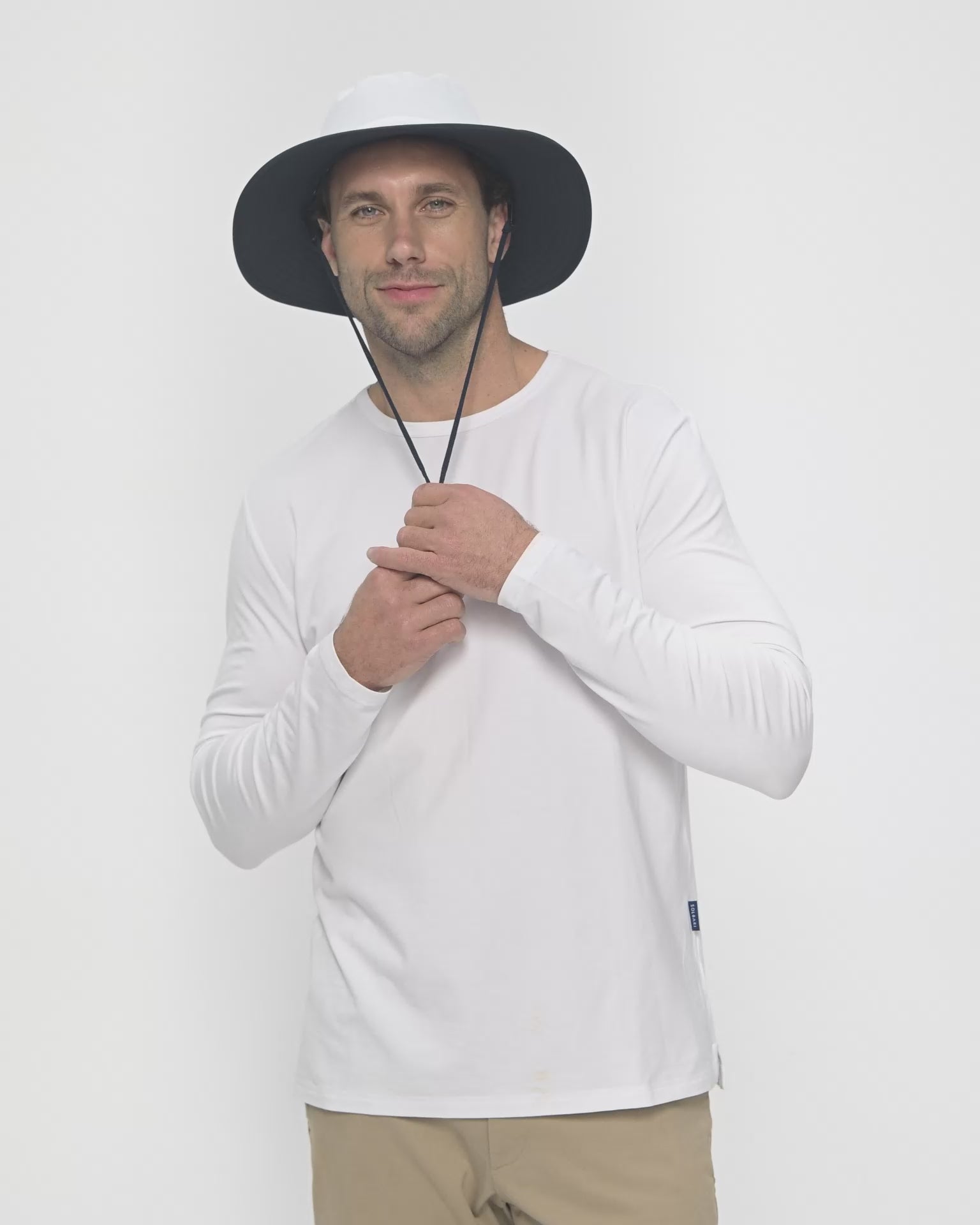 White / Navy