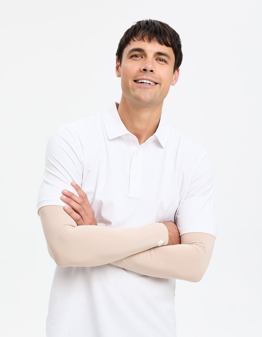Men's Cooling Arm Sleeves For UPF 50+ Sun Protection | UV Protective Sleeves